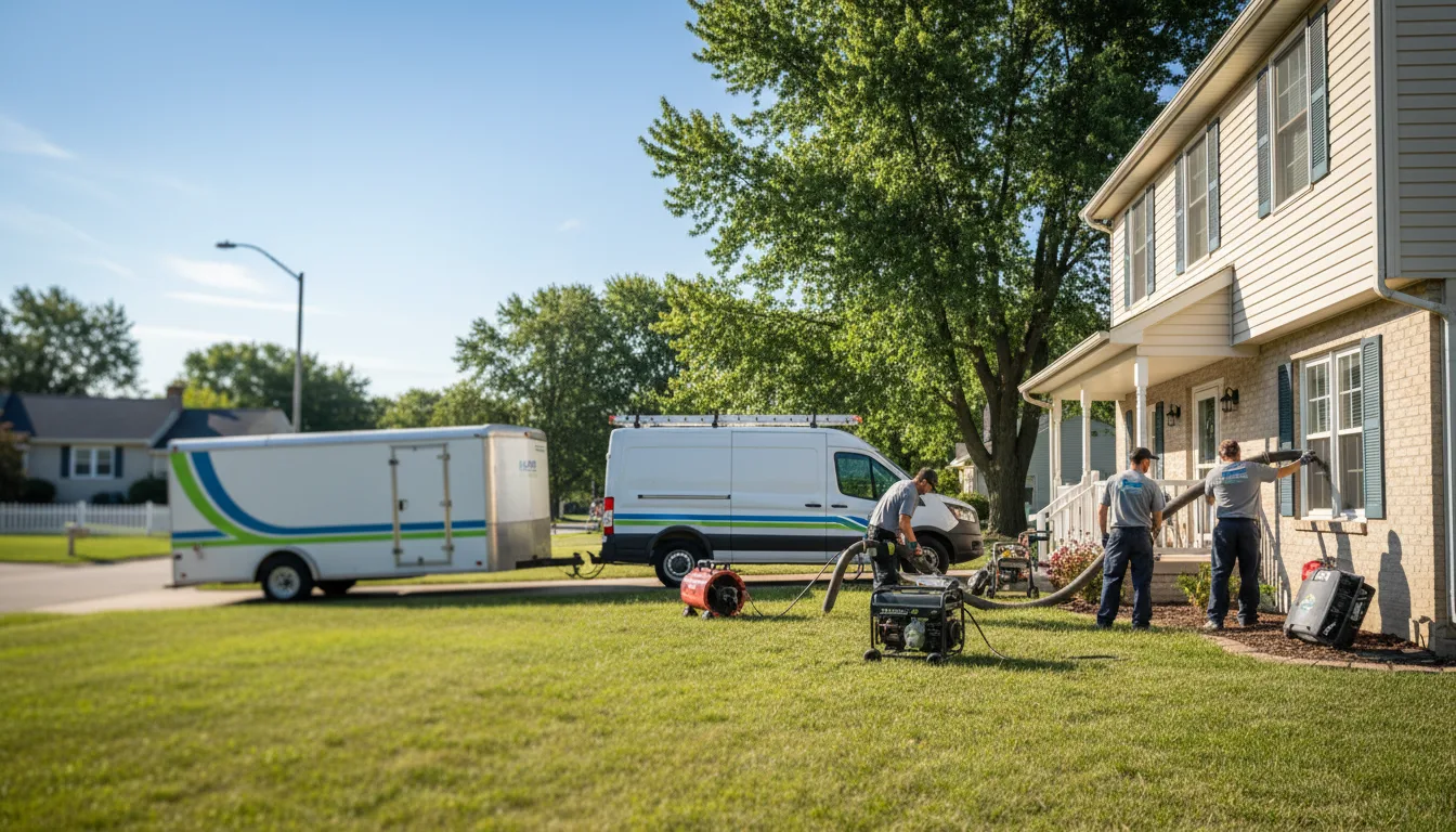 Flooded Basement Restoration And Cleanup With Repair in Valdez, NM near me